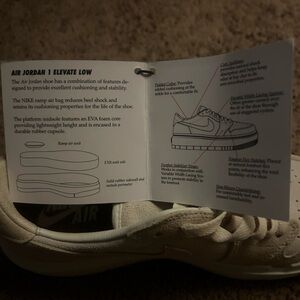 Nike Air Jordan 1 Elevate Low Elevated Coconut Milk DH7004 women’s size 9.5